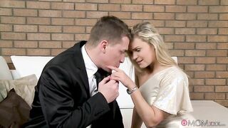 Barra Brass moans with pleasure as she gets creampied in Mom XXX