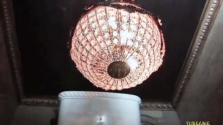 Watch this busty babe moan while getting her shaved pussy pounded and taking a cumshot on her face