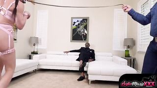 Sofie Marie gets her holes stretched by Sean Michaels' massive BBCs in HD