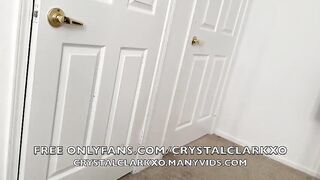 Crystal Clark's Glasses are Breaking as She Gets Naughty with Her Stepson