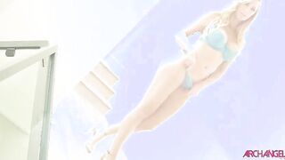 Brett Rossi enjoys BBCs in a wild BBC threesome with moaning, pawg, and reverse cowgirl action