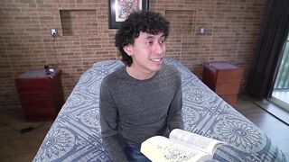 Aquiles Baezta's hot lesson: studying with big boobs & big butt on full scene