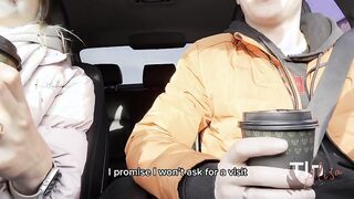 Alisa, the hot milf, gets pounded hard in public by a stranger
