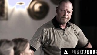 Katie Morgan & Dee Williams caught cheating on camera & pounded hard by Pure Taboo's P.O. Man