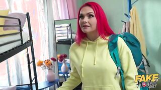 British couple gets angry before wild doggystyle sex & messy creampie