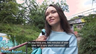 Kristina Grace's wild public fuck with a hung stranger