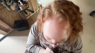 Watch Brock Lee Johnson's thick and curvy red head MILF take a hard pounding from a BBC!