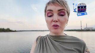 Annette_Milf's first date ends with a messy facial in public