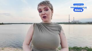 Annette_Milf's first date ends with a messy facial in public