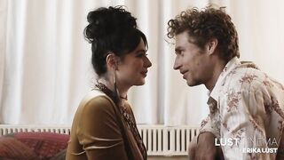 ErikaLust's LustCinema: Black-haired beauty Siouxsie Q gets oral sex from Michael Vegas on camera