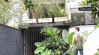 Kataleya Gil & Lian Grey's special gardener service - MILF's ultimate fantasy