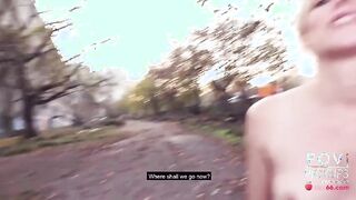 German hook-up with blonde and brunette babes in car for real!