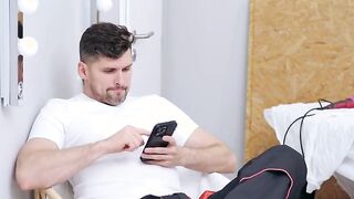 Kristof Cale's Steamy Encounter with Curvy Carla Boom in Lingerie