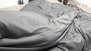 Leyne Rodriguez. Stepmom and stepson shared bed and fucked