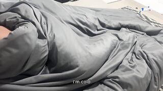 Leyne Rodriguez. Stepmom and stepson shared bed and fucked