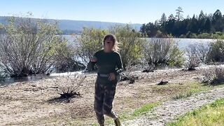 Caught in the Act: Vibewithmommy's Unexpected Outdoor Adventure