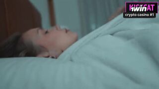 Stepmom seduces stepson with a kinky handjob & shares bed with him for a hot and steamy night