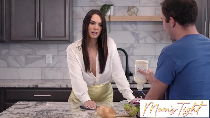 Ivy Ireland can't stop cumming on stepson's big dick while husband's away