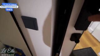 Stepmom caught in the act: Lil Elle's sneaky cheating with stepson in wild homemade fuck fest!