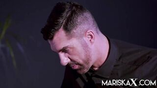 Marco Bull seduces Mariska X with her butthole & raw anal action