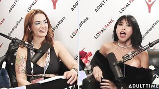 Watch Romi Rain, Cory Chase, Lexi Luna, Leana Lovings, and Ember Snow interview and get down with it!