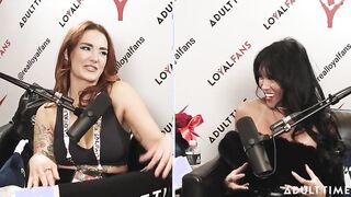 Watch Romi Rain, Cory Chase, Lexi Luna, Leana Lovings, and Ember Snow interview and get down with it!