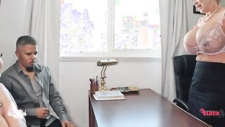 Tokyo Leigh's Office Adventure with Ryan Conner and 9ine: A Sensual Encounter