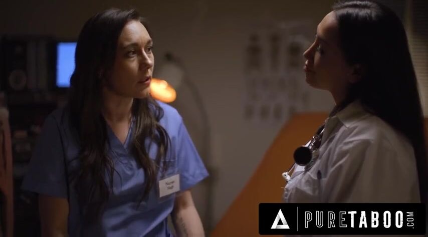 PURE TABOO Doctor Vicki Chase Makes Sure Nurse Sinn Sage Will Keep The Secret At All Cost