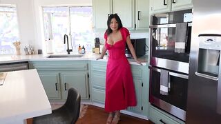 Big ass Latina Christian Tradwife CHEATS on husband at Thanksgiving - Cami Strella + Lev Lieben