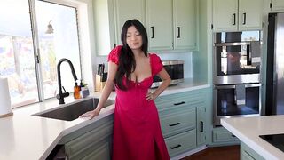 Big ass Latina Christian Tradwife CHEATS on husband at Thanksgiving - Cami Strella + Lev Lieben
