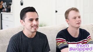 Sexy Cougars Pristine Edge and Sophia Locke Help Stepsons "Man Up" and Have Amazing Foursome S3:E10