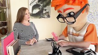 The Porn Dude's Ultimate Job Interview: Annie King's Office Skills Fully Tested!