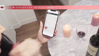 First Date Passion with Stunning Russian Brunette Ania Kinski