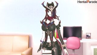 Hentai Chasca get Creampied Genshin Impact Uncensored