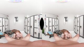 Madison Morgan's Intense Gym Session with Ryan Driller: A Virtual Reality Experience