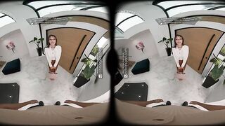 Step into Lexi Luna's Captivating Office Adventure in VR: A Sensual Experience with Glasses and Stockings
