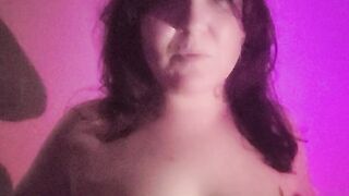 Milf playing with big tits bouncing jack off encouragement instructions