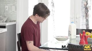 MATURE4K. Costumed Stepmom Fucks with Ray Veness