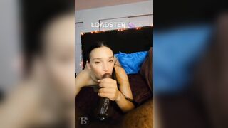 Sloppy POV Blowjob with Her Juicy Ass Up High