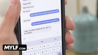 Birthday Surprise: Stepmom's Tempting Secret with Reya Lovenlight & Trey Haze