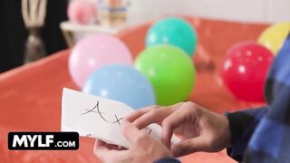 Birthday Surprise: Stepmom's Tempting Secret with Reya Lovenlight & Trey Haze
