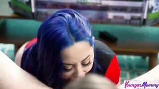 Summer Vixen & Eve Marlowe's Alluring Halftime Encounter with Nathan Bronson