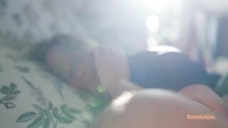 Intimate Morning Bliss with BonnieAlex: A Real Couple's Romantic Start