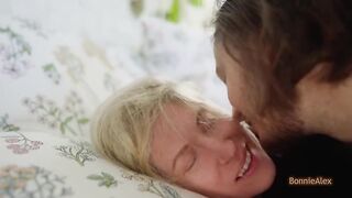 Intimate Morning Bliss with BonnieAlex: A Real Couple's Romantic Start