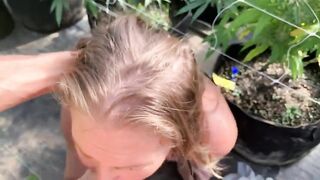 Farmers Wifey's Outdoor Adventure: Maid's Tempting Encounter with the Gardener