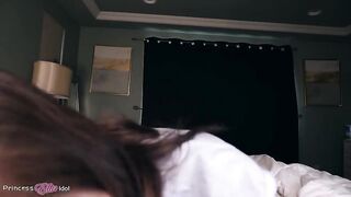 Steamy Office Romance: Ellie Idol's Close Call with a Surprise Visit