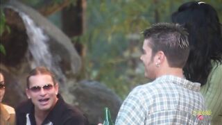 Unexpected Passion at the Amusement Park: A Thrilling Outdoor Encounter