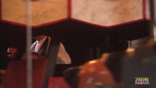 Unexpected Passion at the Amusement Park: A Thrilling Outdoor Encounter