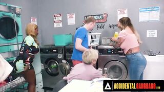Shy Guy's Unexpected Adventure with Busty MILFs Featuring Dee Williams