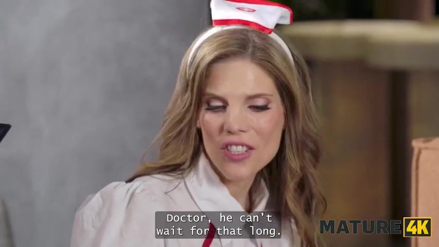 Valentina Love: The Alluring Nurse's Secret Favor with Patient Adam Veller